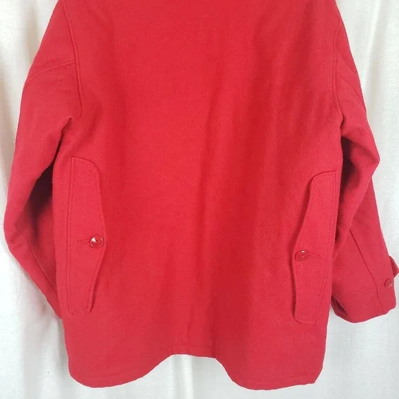 Vintage Woolrich Mackinaw Wool Cruiser Field Hunting Jacket Barn Coat Mens 42 - Picture 5 of 7